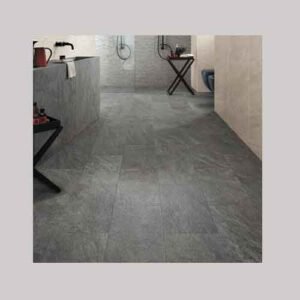 grey floor tiles