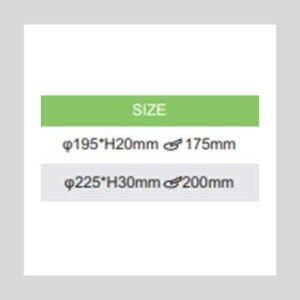 ACE Led down light sizes